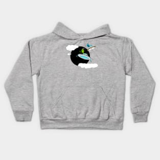 Funny Alien Kids Hoodie